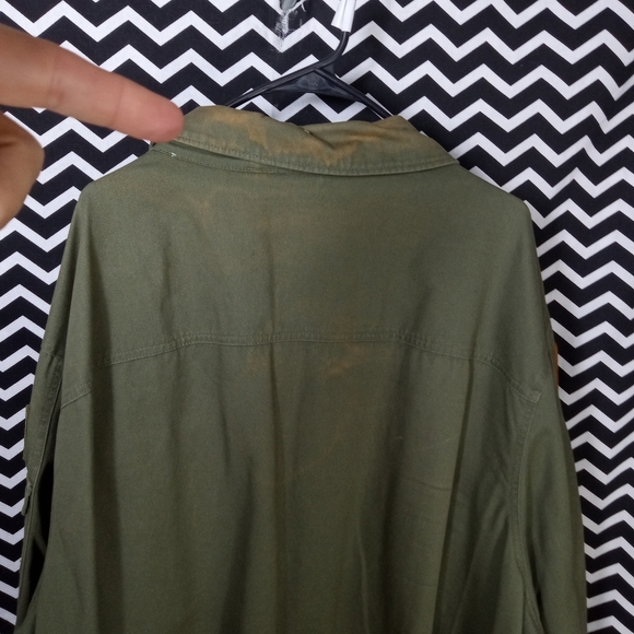 BOULDER CREEK 9 pocket utility jacket military x army plus big tall men 4XL - cr - Picture 8 of 8